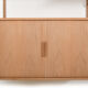 Wall system in oak by Kai Kristiansen for Feldballe Møbelfabrik