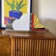 rare table lamp, Italy 1970s