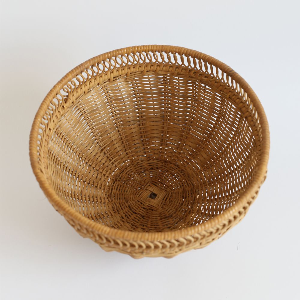 Rattan lampshade