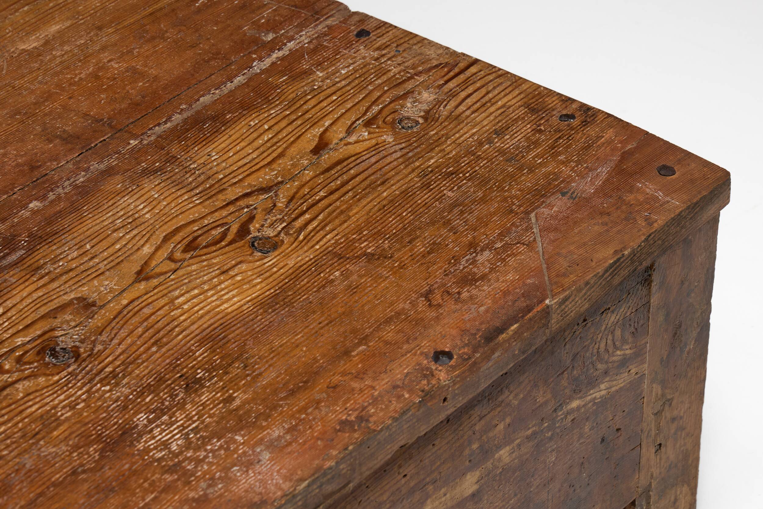 Table basse rustique vernaculaire, France, 20e siècle