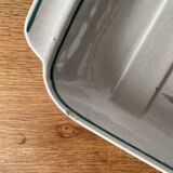 Rectangular dish Digoin Sarreguemines