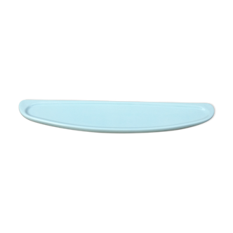 Tablette de salle de bain en céramique bleue