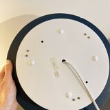 Vintage Pop Art Space Age Bronze mirrored Wall Lamp, Eglo, Germany, 1980s