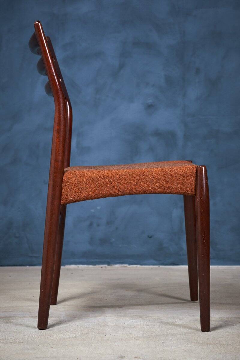 Vintage Dining Chairs by Svend Aage Madsen, 1960s, Set of 6