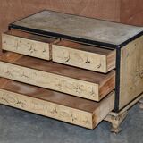 Chinese commode carved from camphor wood