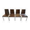 Table salle à manger Cinna modèle EUREKA avec ses 4 chaises assorties