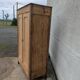 Natural wood wardrobe