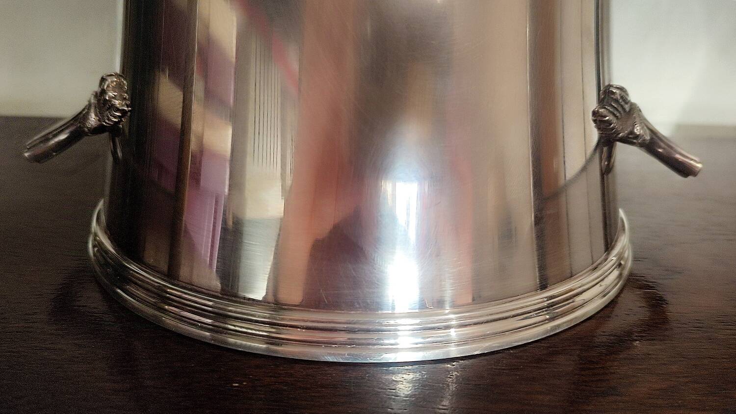 Champagne bucket - Roux Marquiand Goldsmiths - Silver-plated metal