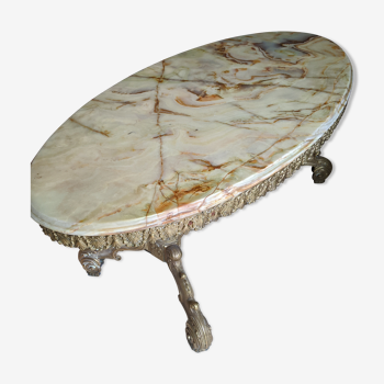 Marble coffee table