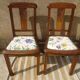Art Deco chairs, French made by Robur, set of 2