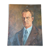 Portrait of a man by Leopold Muller (1879 - 1961)