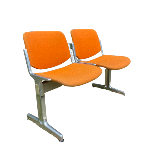 Vintage bench Giancarlo Piretti for Castelli Italy