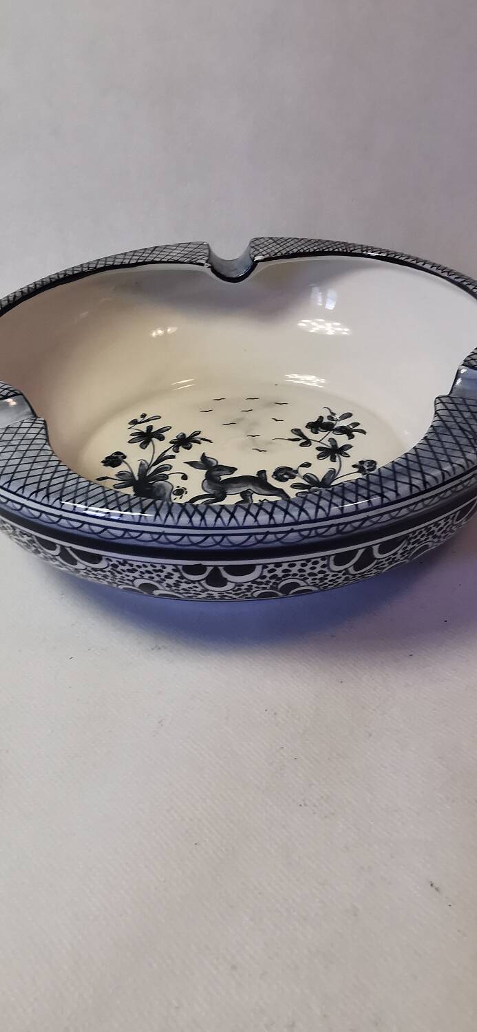 Large sant' anna pottery cigar ashtray portugal