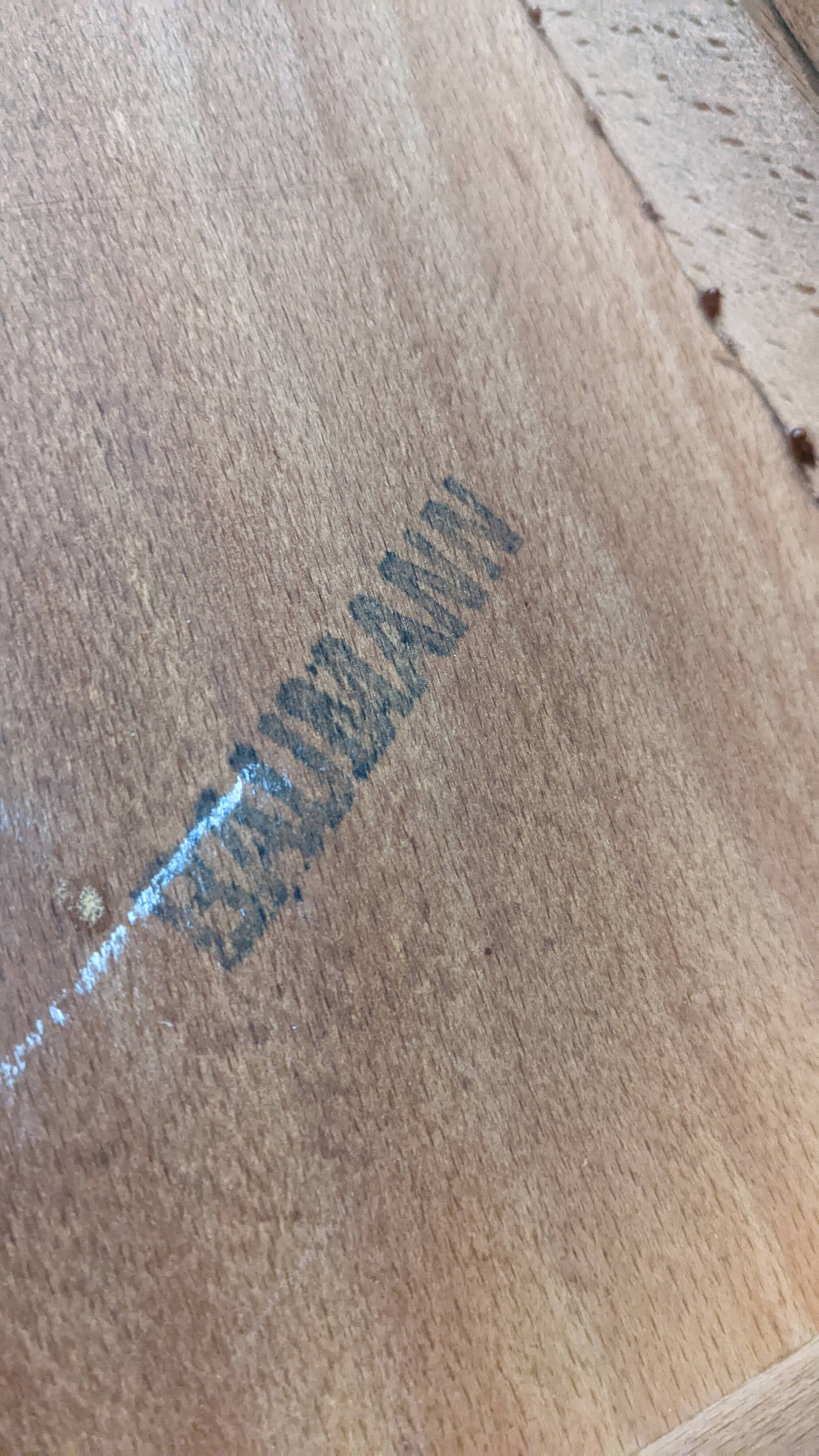 4 chairs vintage Baumann bistro