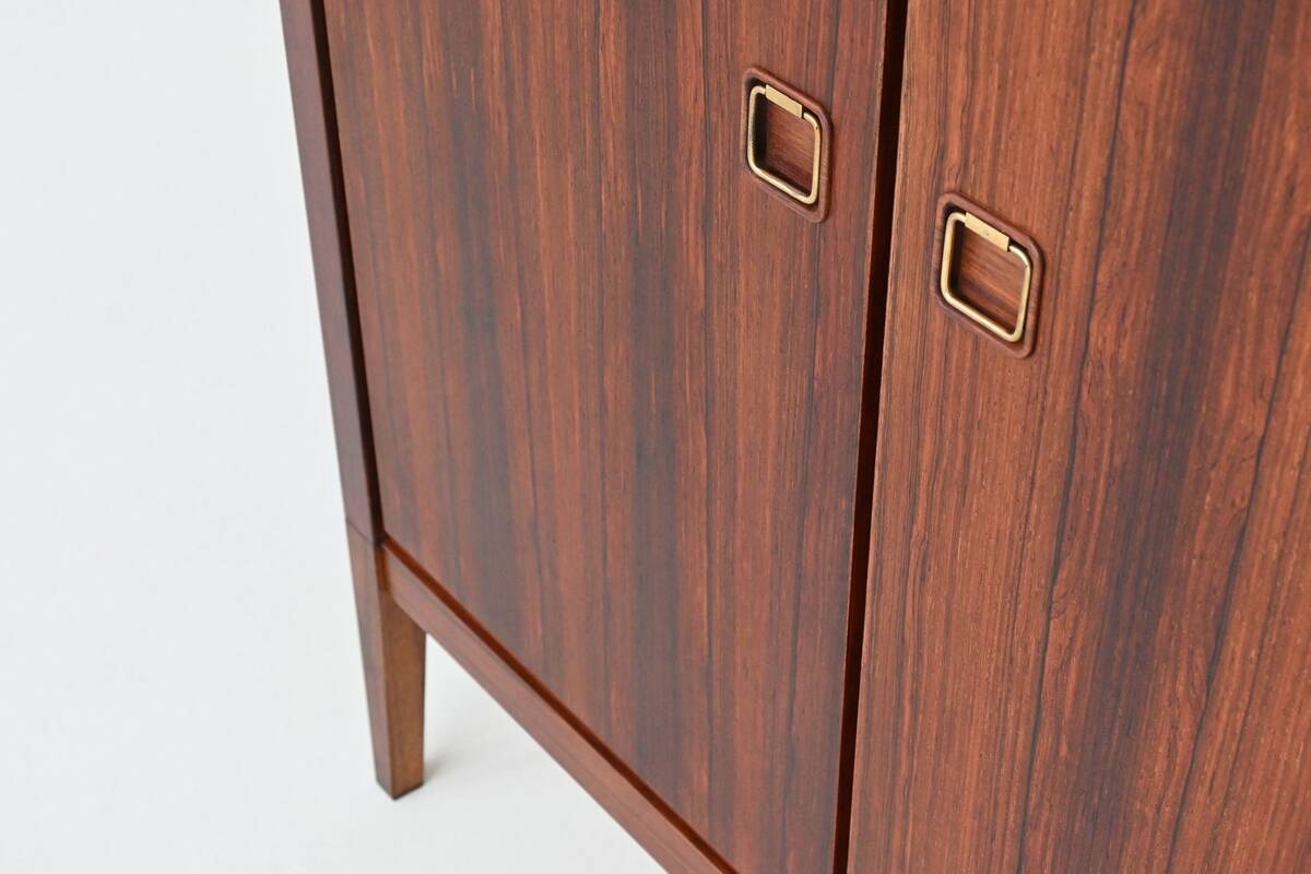 Topform highboard rosewood and brass Netherlands 1960
