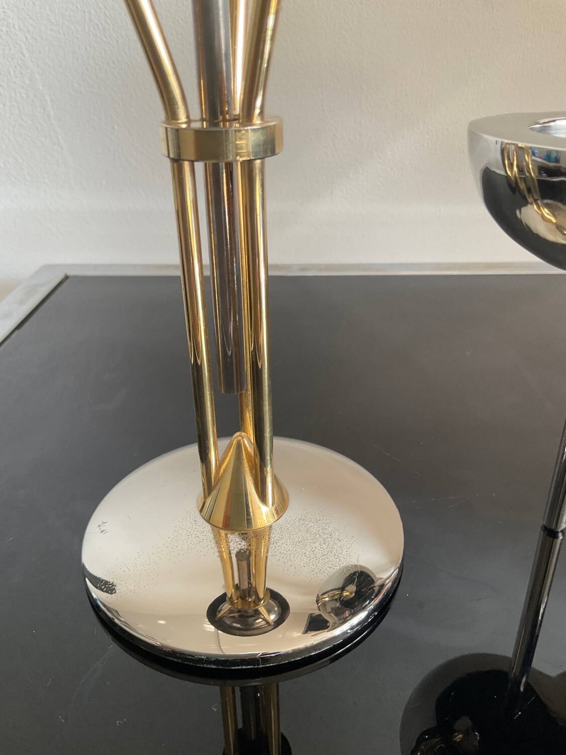 Pair of brass candlesticks from the 70s-80s