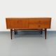 Small vintage Scandinavian teak sideboard from the 1960s.