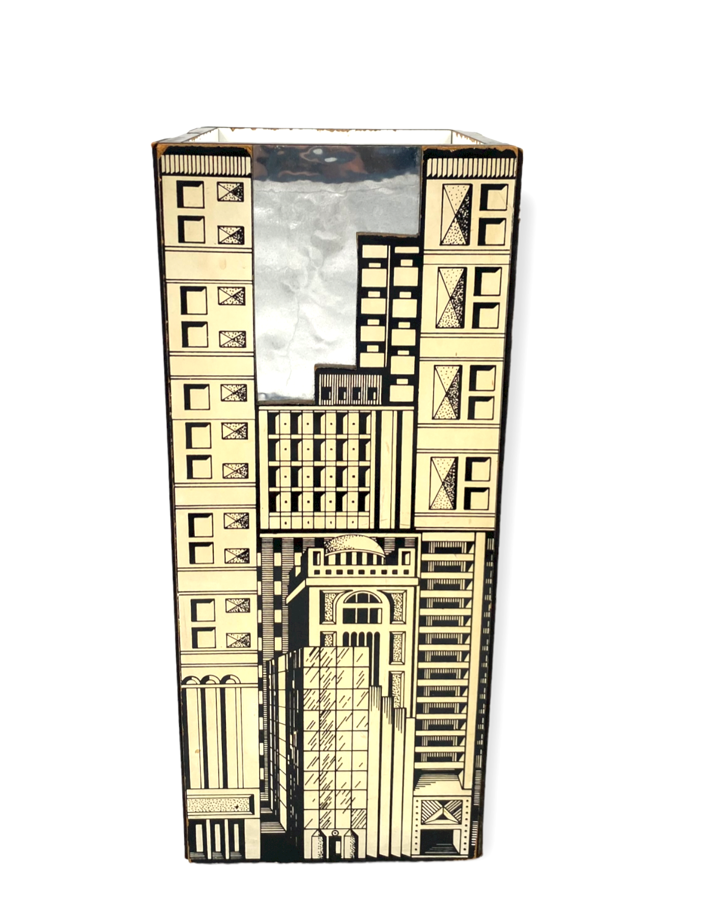 Architectural umbrella stand