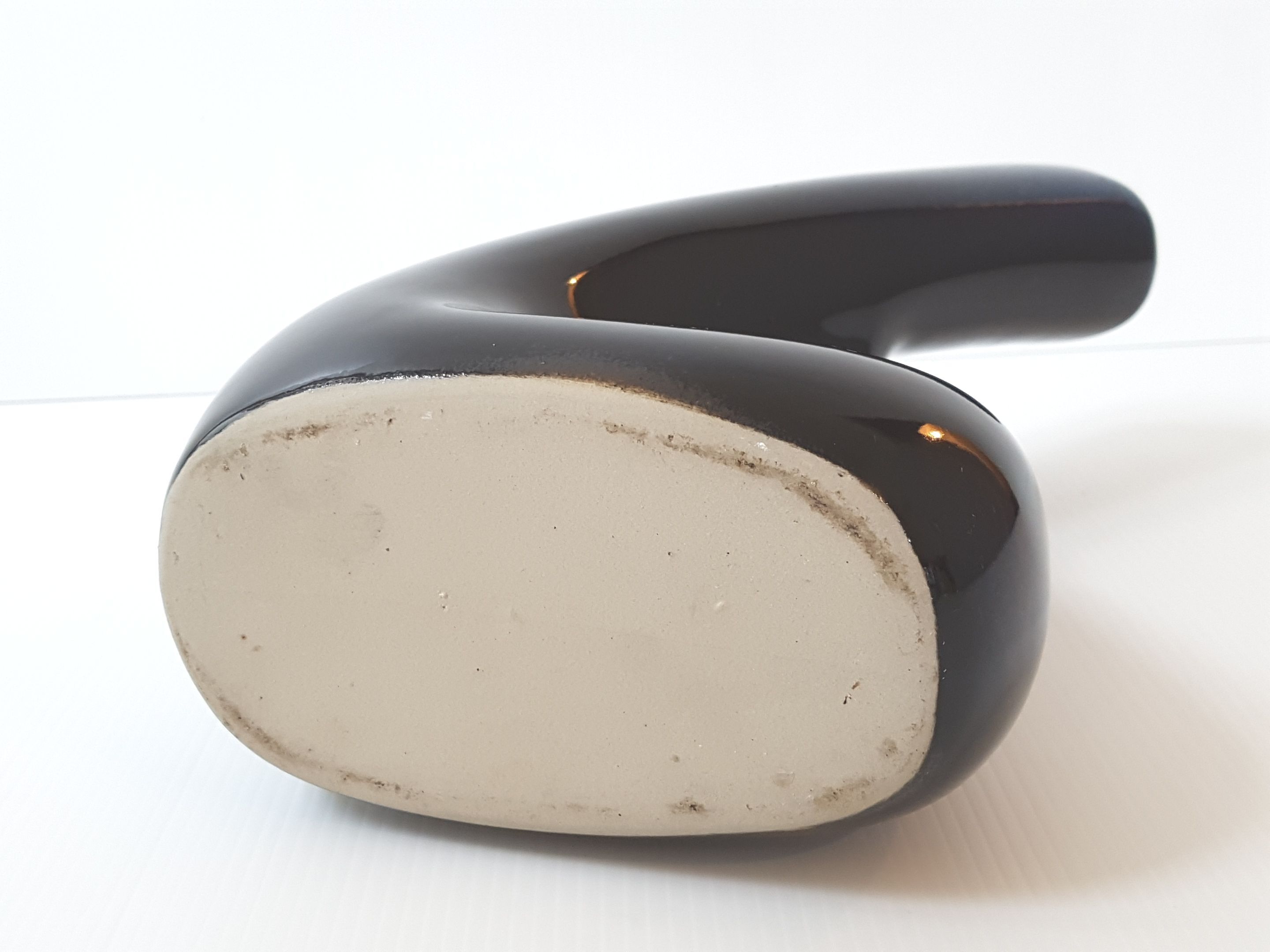 Ceramic vase Atelier du Genêteil 1970 vintage