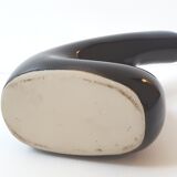 Ceramic vase Atelier du Genêteil 1970 vintage