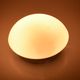 1980s minimalist small white ceiling lamp Globo lighting Germany