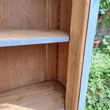 Wardrobe with 1 glass door, late 19th century