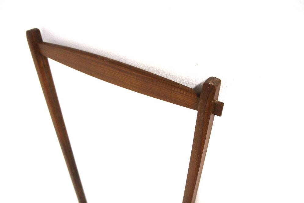 Scandinavian teak mirror, 95x45cm, Sweden, 1960