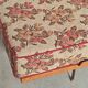 Folding sofa bed Canapé banquette Interier Praha 1960 floral pattern fabric