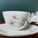 Four cups of Bavarian porcelain