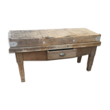 Billot de boucher ancien