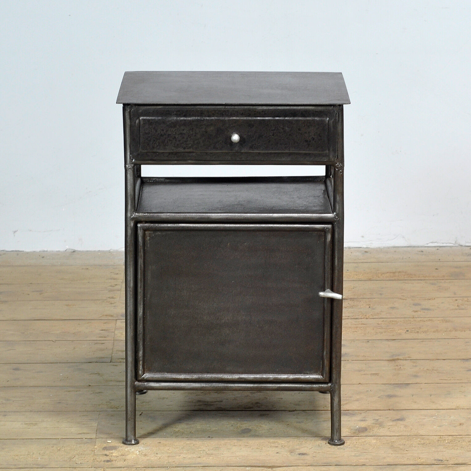Iron Nightstand, circa 1920