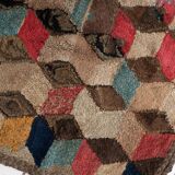 Tapis ancien fait main American Hooked 97cm x 154cm - 1C991