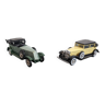 Set of two old 1/43 miniature cars by Solido