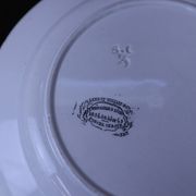 Decorative plate Creil and Montereau - Japanese Polychrome Decor 19th Century