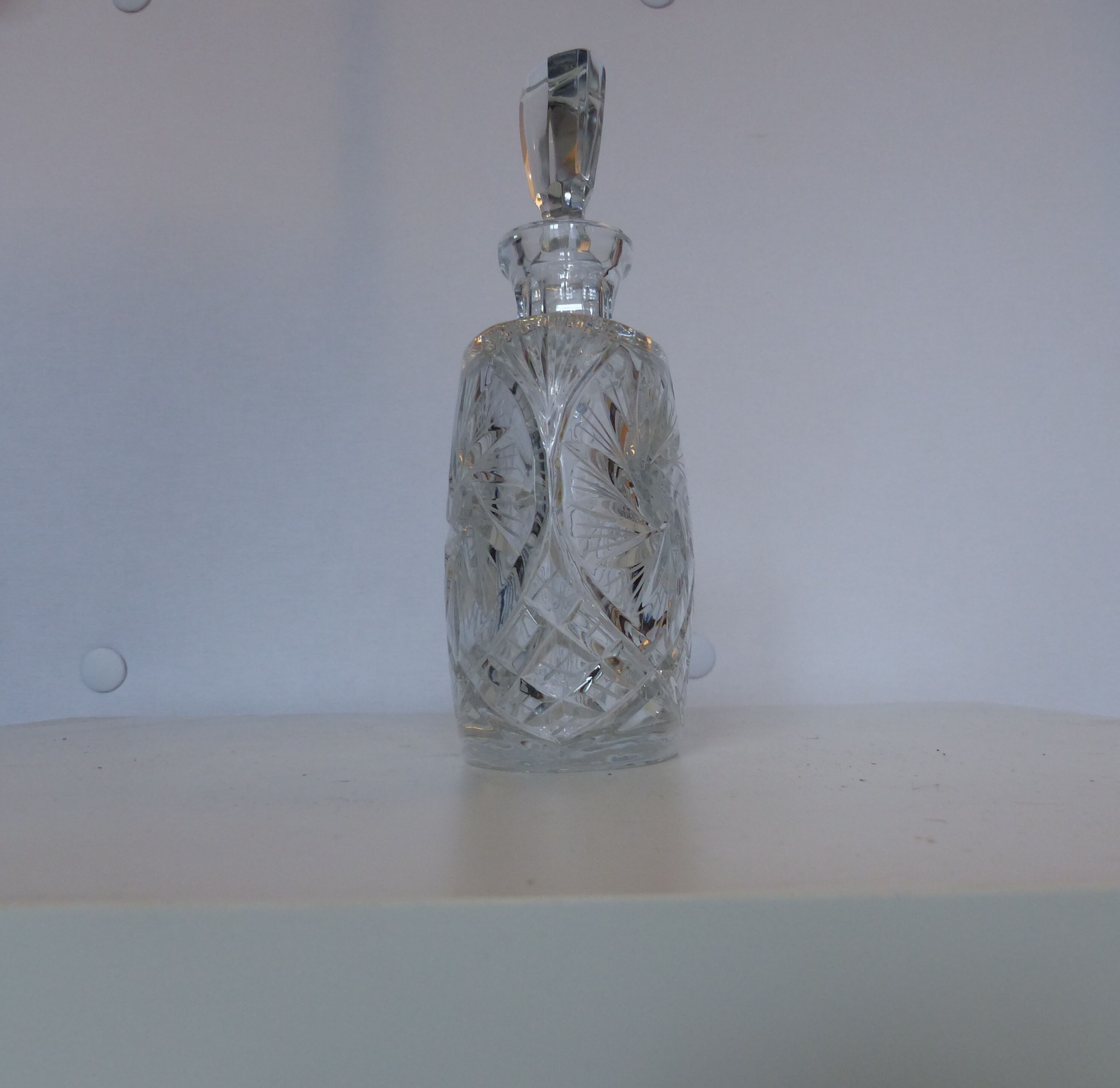 Bohemian crystal decanter