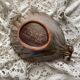 shell-shaped pocket tray in Italian ceramic Partenopee