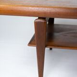 Coffee table in teak of danish design from the 1960s