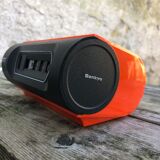 Orange alarm clock Sankyo Digi-Glo