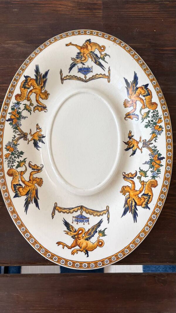 Soupière vintage – Faïencerie de Gien – Art Déco