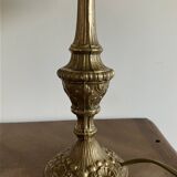 Gilded bronze bedside lamp