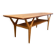 Table basse design scandinave 1950.