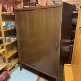 Vintage design sliding door wardrobe 50/60