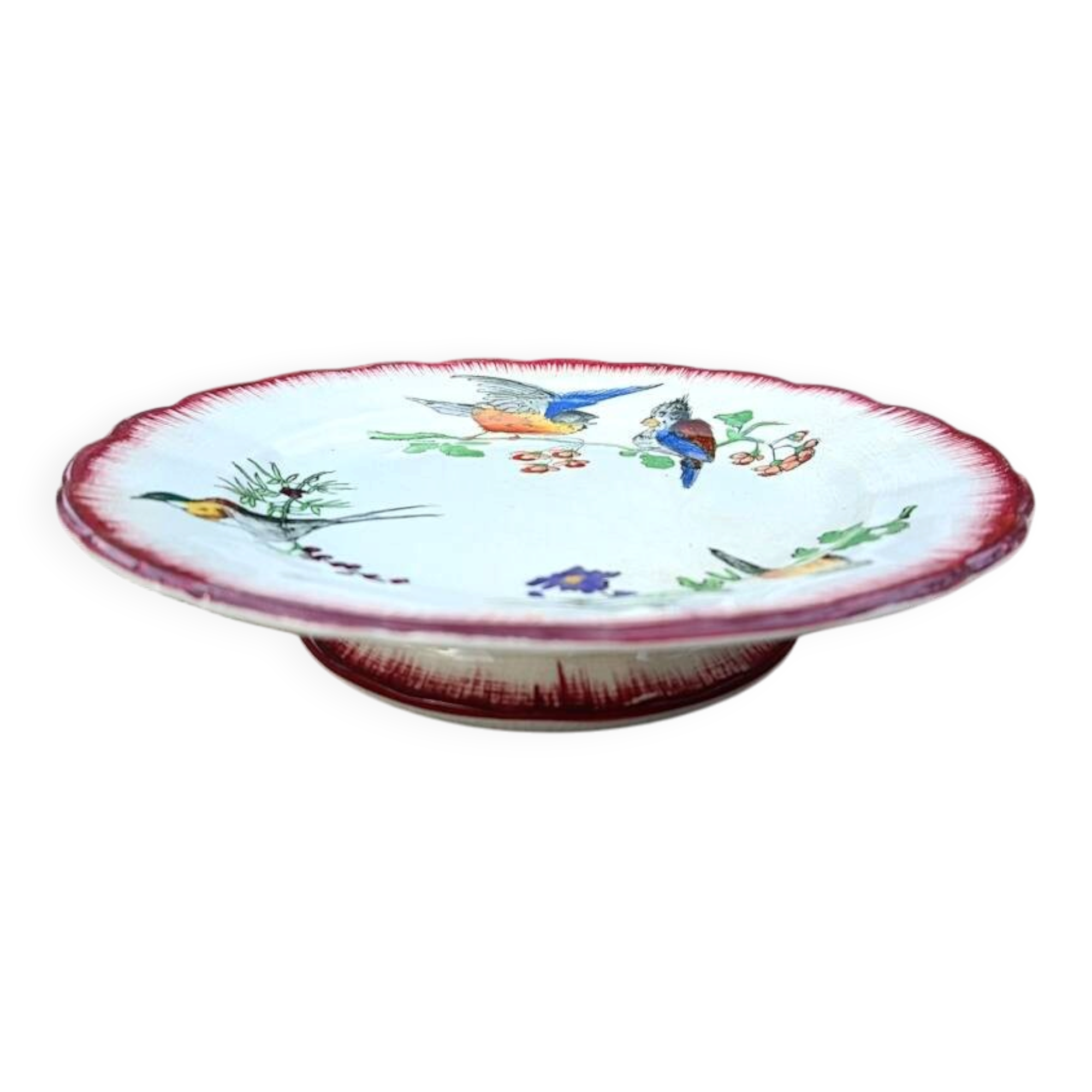 MOUNTED PLATE EARTH OF IRON OISELETS CHOISY LE ROI