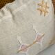 Housse de coussin sabra soie de cactus beige lin