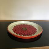 Tray metal retro pattern