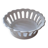 Openwork ceramic basket
