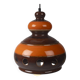 Orange and Brown Ceramic Pendant Lamp