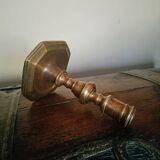 Bougeoir ancien en bronze