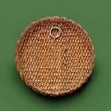 Vintage round rope mirror