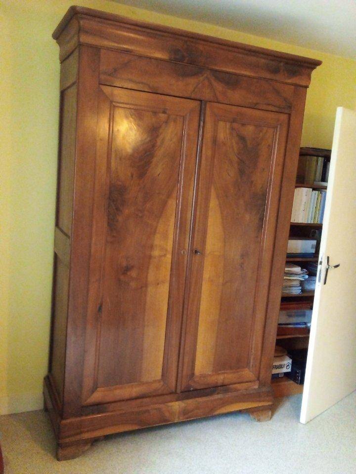 walnut wardrobe